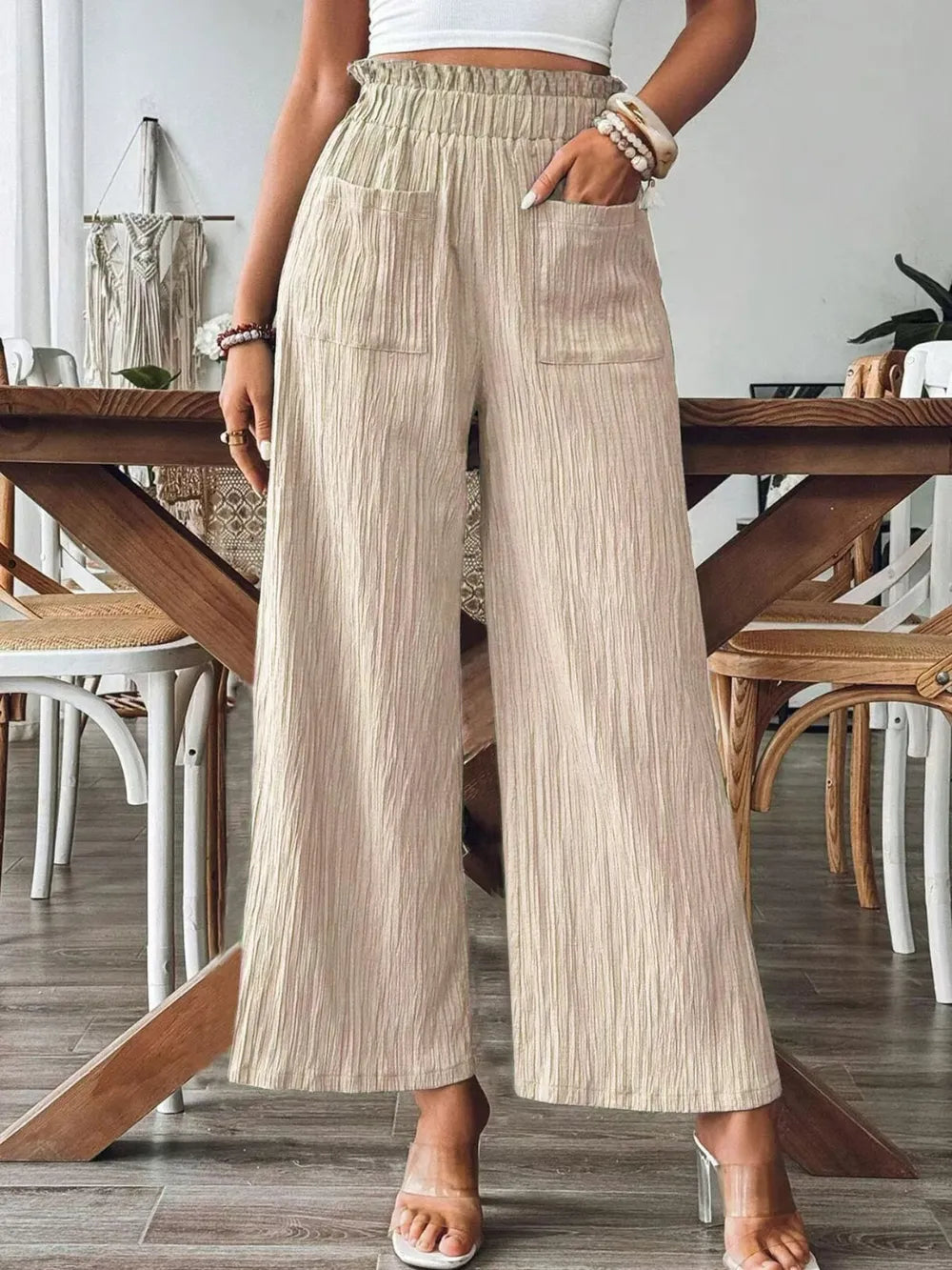 Frieda – Hoch sitzende weite hosen für jeden anlass